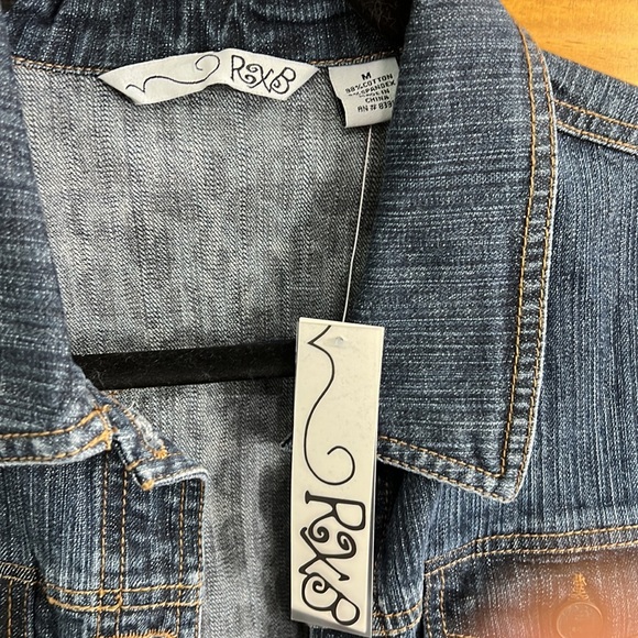 NWT RXB jean jacket size m - Picture 5 of 7